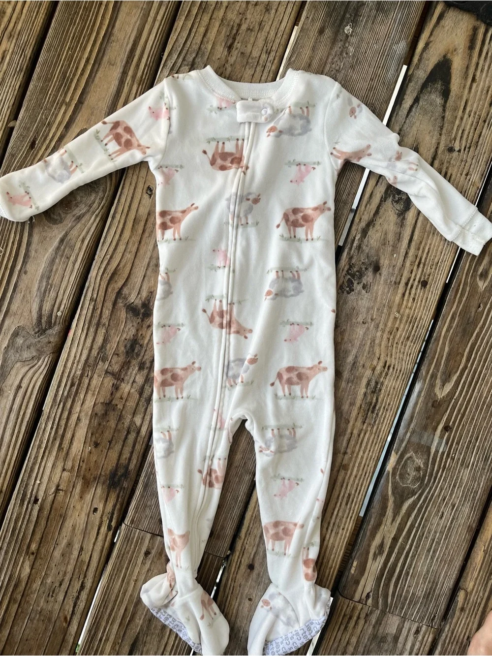 Carter’s footy pajamas